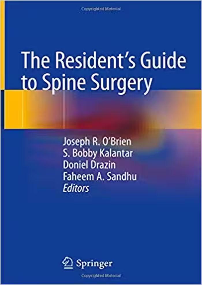 󾕇 دانلود کتاب The Resident'S Guide To Spine Surgery, 2020 - دانلود کتاب های دانشگاهی