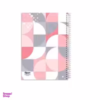 دفتر 100 برگ وزیری سیمی کلاسیک طرح 1287 الیپون (Elipon) کد 2791287