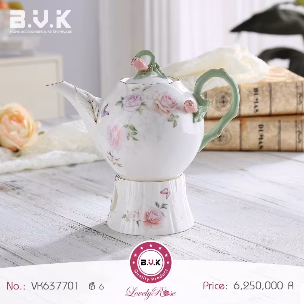 قوری وارمر دار بی وی کی مدل VK637701