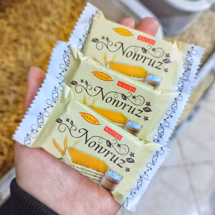 شکلات ویفری نوروز خارجی خوشمزه(یک کیلو)