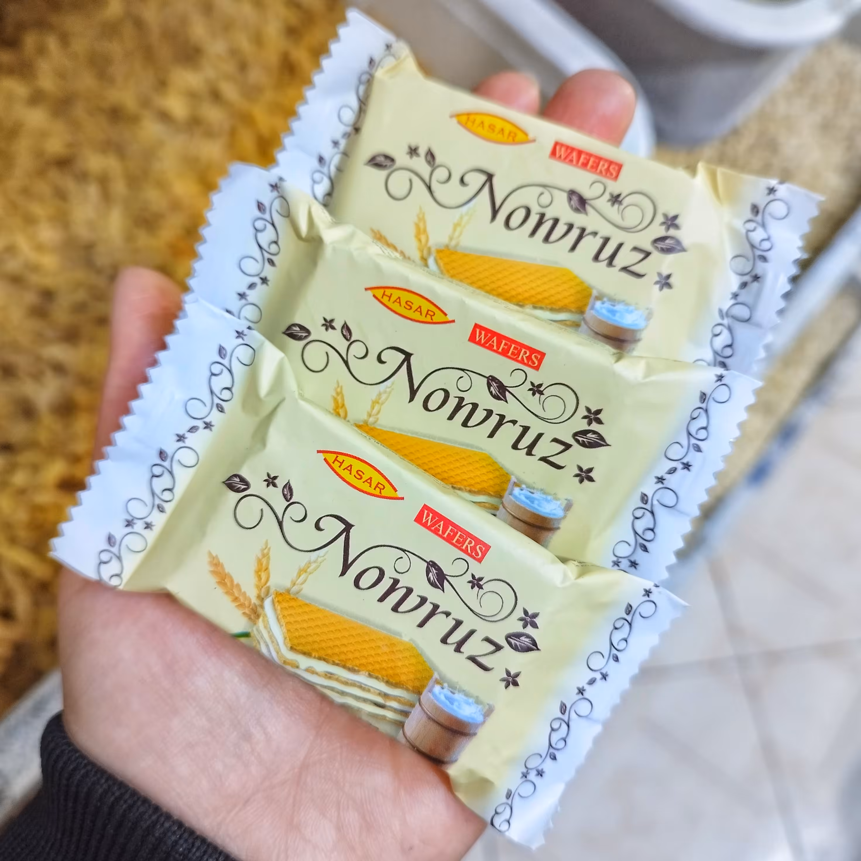 شکلات ویفری نوروز خارجی خوشمزه(یک کیلو)