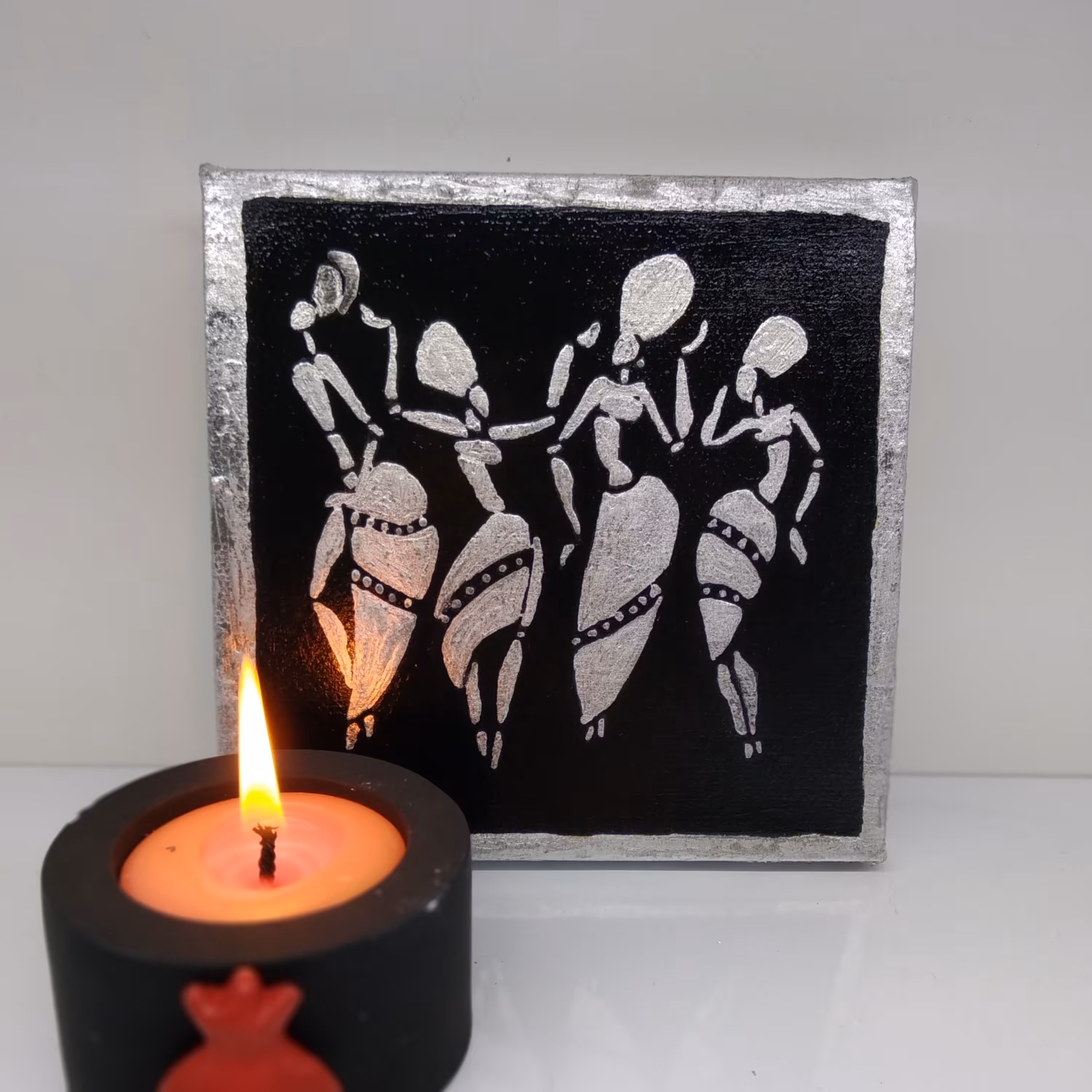 بوم نقاشی زن افریقایی