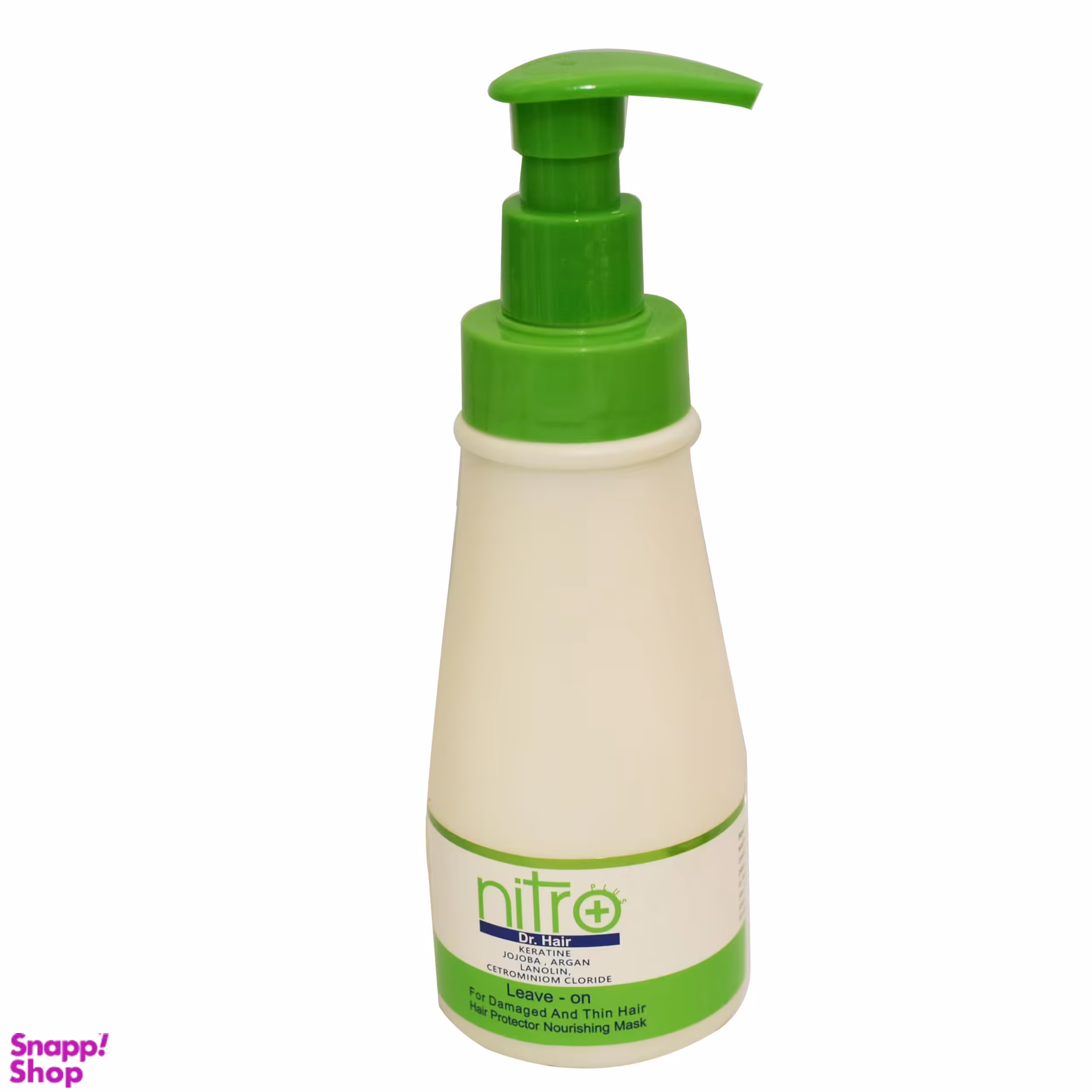 ماسک مو نیترو پلاس (Nitro plus) مدل کراتینه حجم 250 میلی‌لیتر