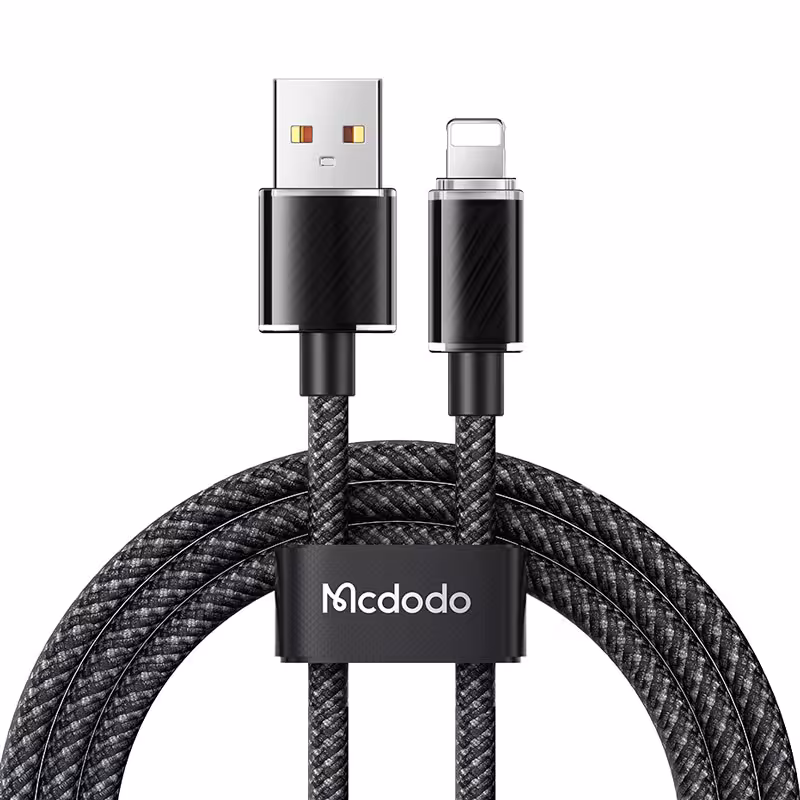 کابل شارژ Lightning آیفون مک-دودو مدل CA-364 3A 1.2mMcdodo USB Lightning Cable CA-364 3A 1.2m