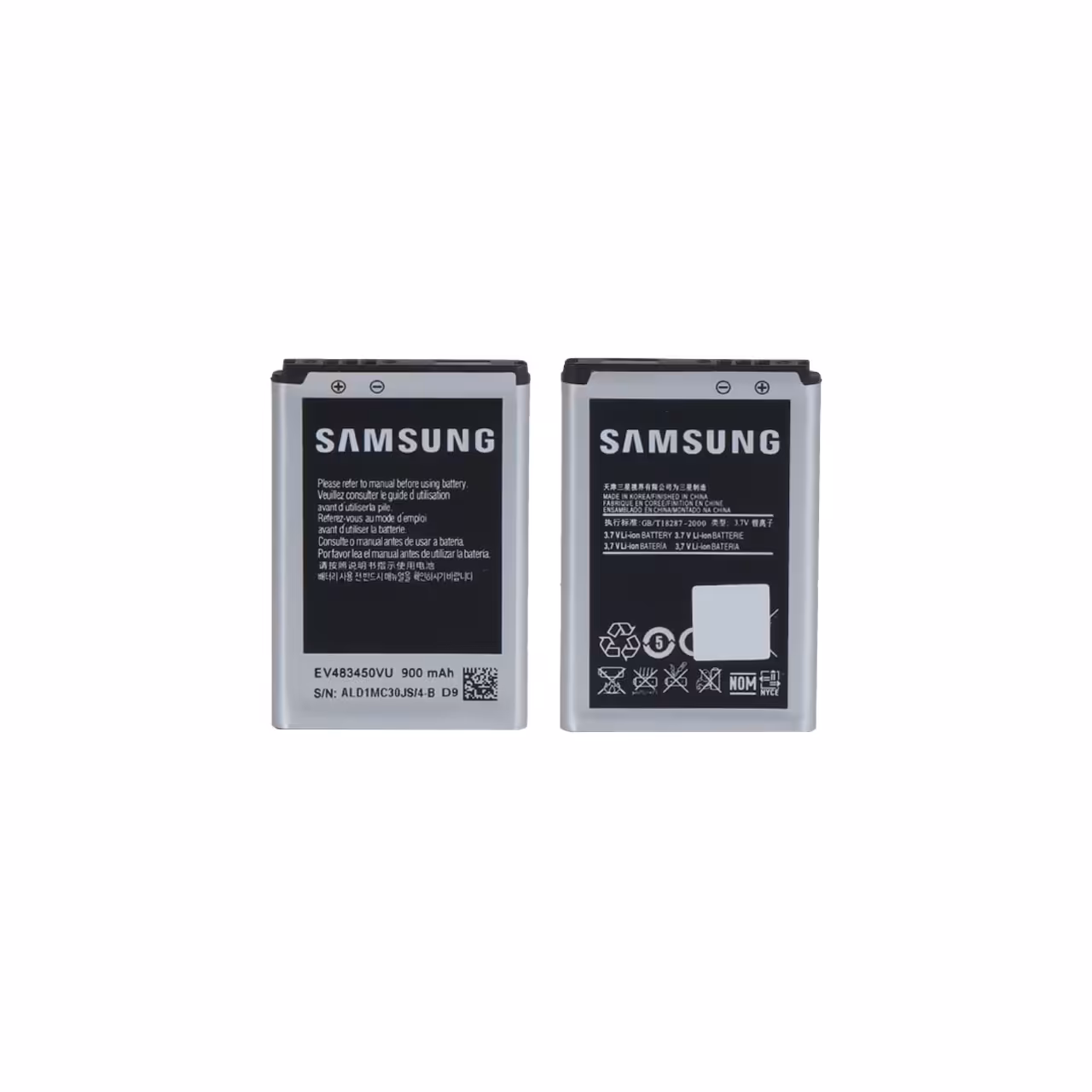 باتری موبایل Samsung مدل C3592 با ظرفیت 900mAh(گارانتی 12 ماهه مدیاپلاس)
