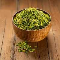 خلال پسته سبز خوش رنگ مجلسی تازه و اعلاء درجه یک ، بدون هرگونه رنگ و افزودنی (  بسته 100 گرمی )