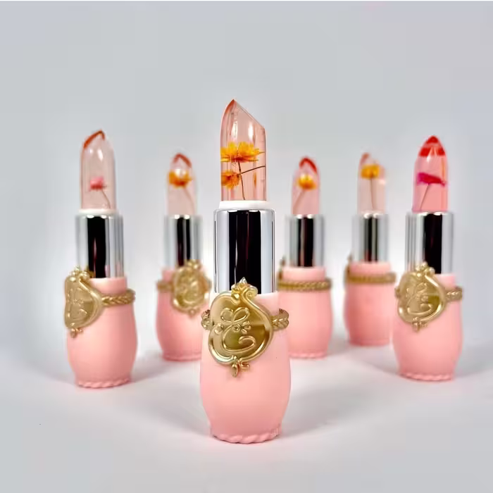 بالم لب سلطنتی گلدار  رژ گلدار لاکچری حرارتی