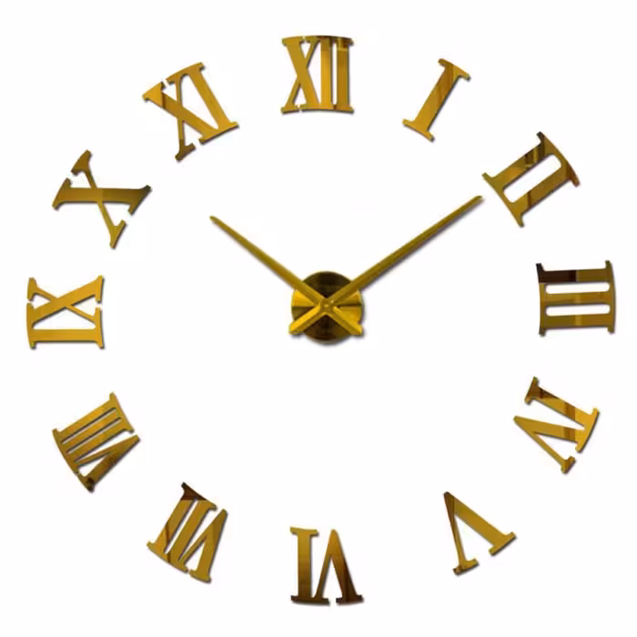 ساعت دیواری استیکری  پدیده  مدل401