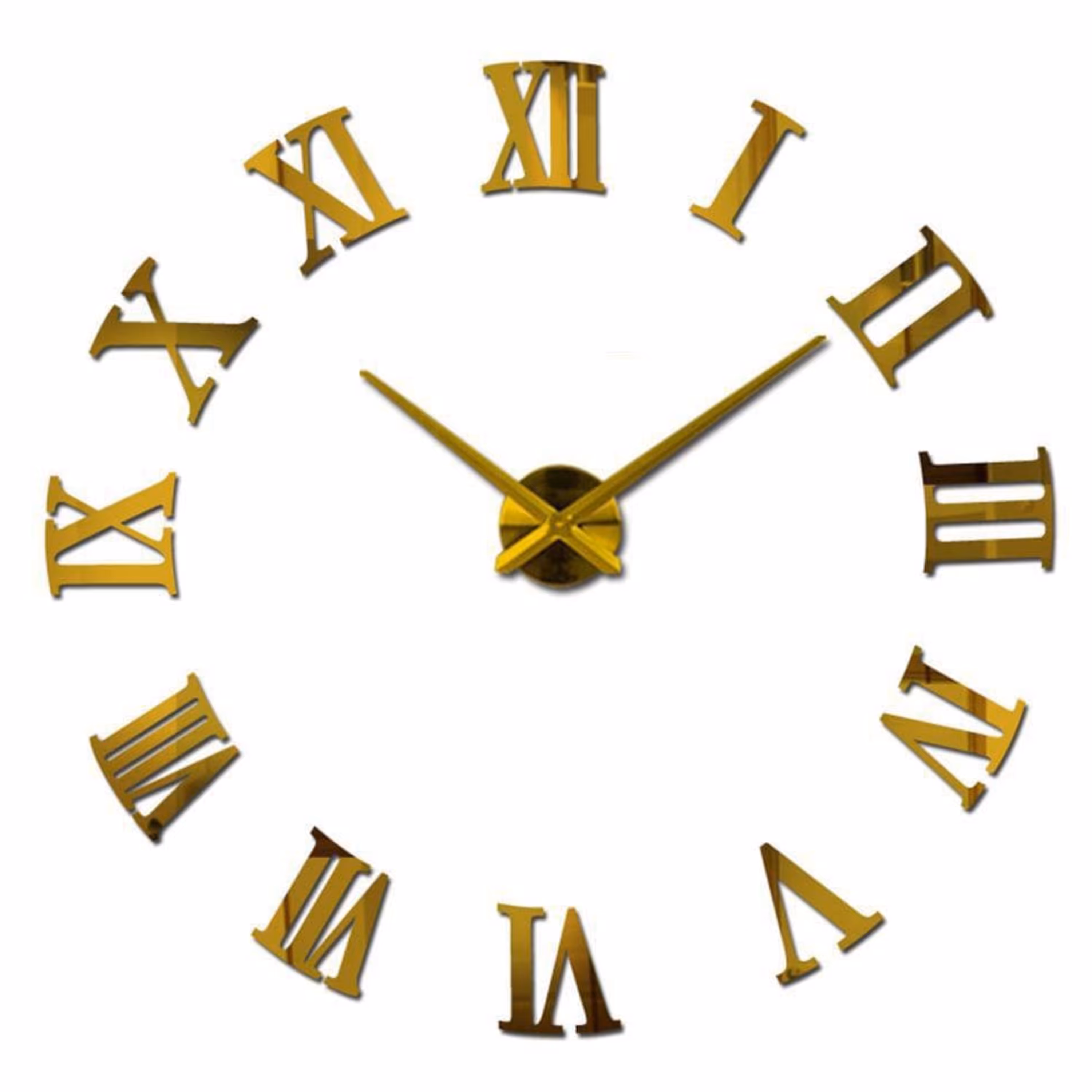 ساعت دیواری استیکری  پدیده  مدل401