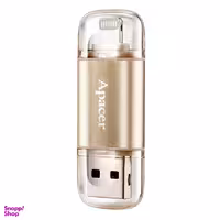 فلش مموری اپیسر (apacer) مدل AH190 ظرفیت 32 گیگابایت طلایی