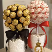 گلدان شکلات ولنتاینی 