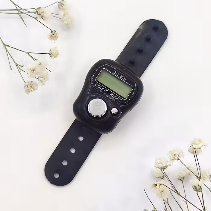 صلوات شمار مشکی با بند مشکی (بهمراه ضمانت)