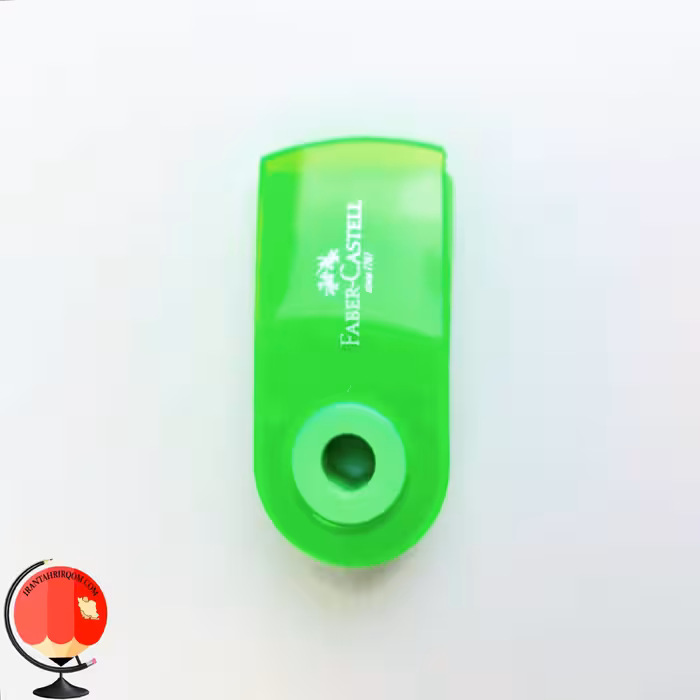 پاککن فابرکاستل غلاف دار سبز کد 27617