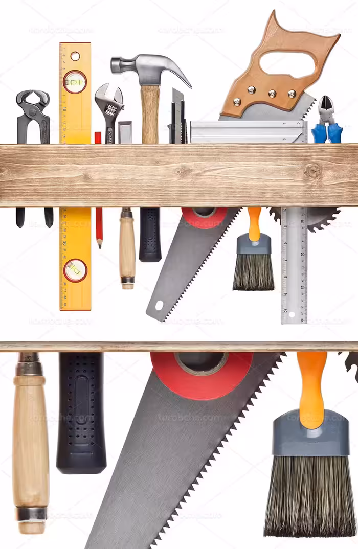 عکس ابزار نجاری با کیفیت | گرافیک با طعم تربچه