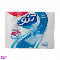دستمال توالت تنو (Teno) مدل کلاسیک بسته 24 عددی