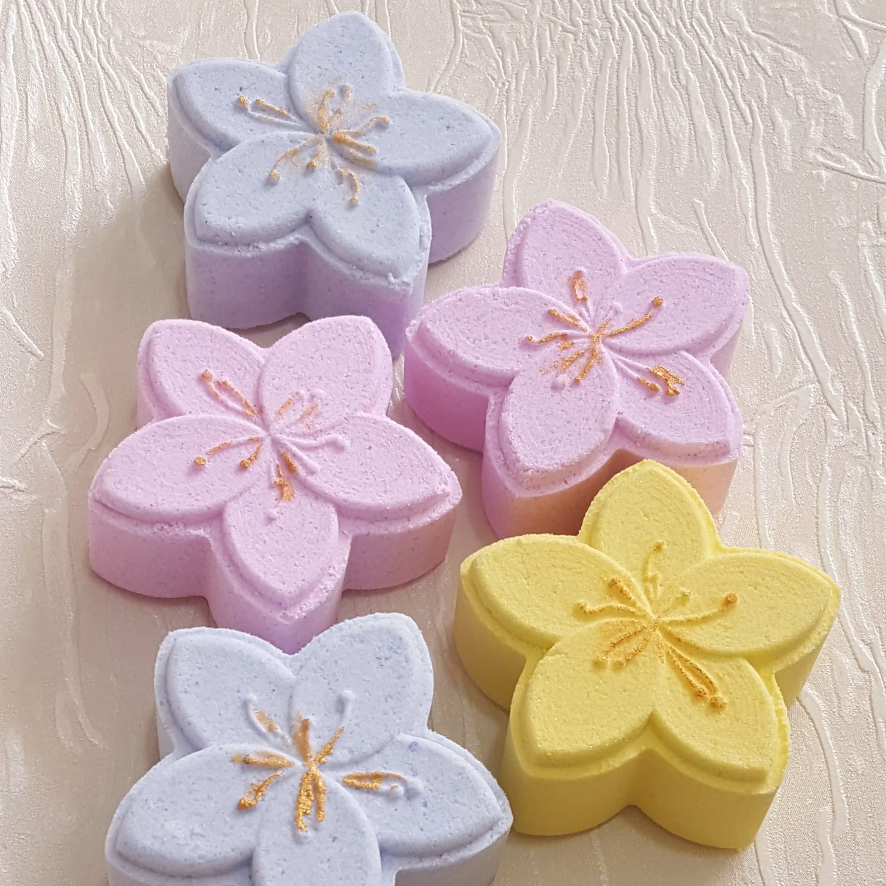 بسته 100 عددی کوکتل پدیکور طرح گل 80 گرمی