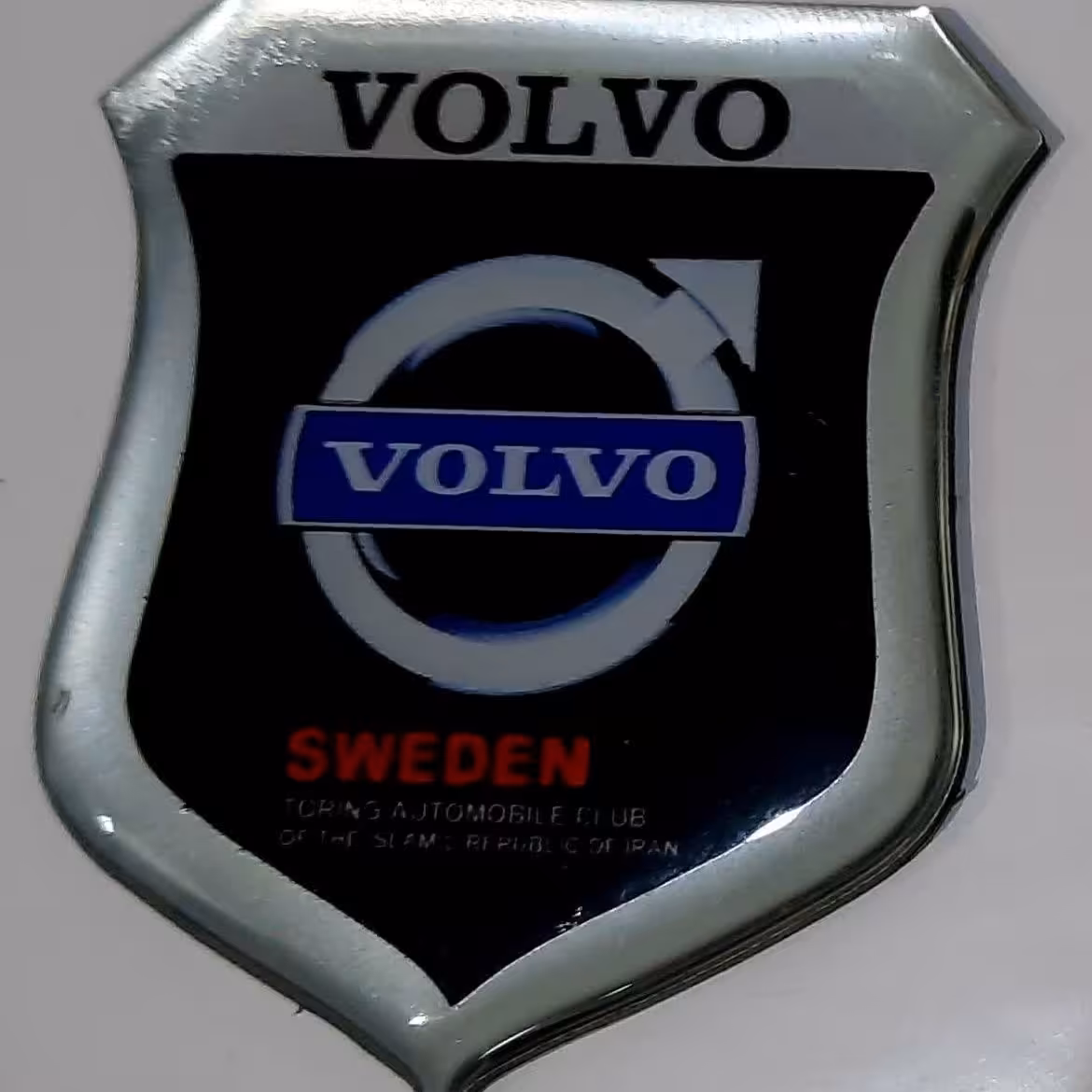 آرم ژله ای ولوو طرح فولاد بسته 2عددی