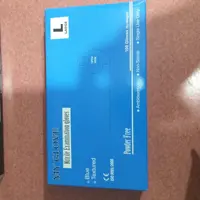 دستکش نیتریل جراحی  رنگ آبی کارتن حاوی ده بسته 100 عددی سایز مدیوم و لارج