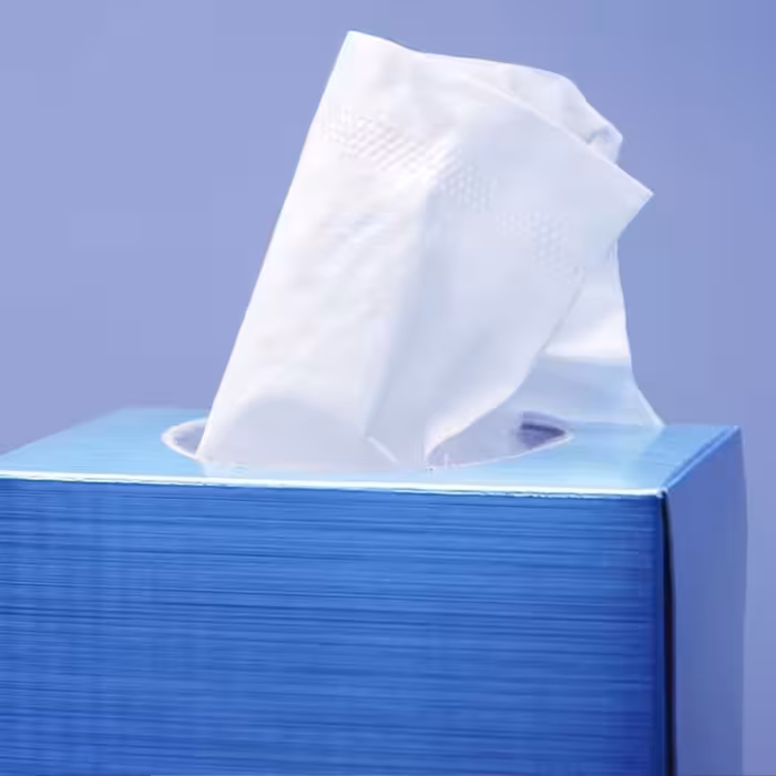 دستمال کاغذی جعبه ای دستمال کاغذی 150برگ دولا کلینکس 