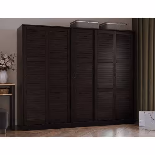 خرید اینترنتی کمد لباس ام دی اف کد 8027