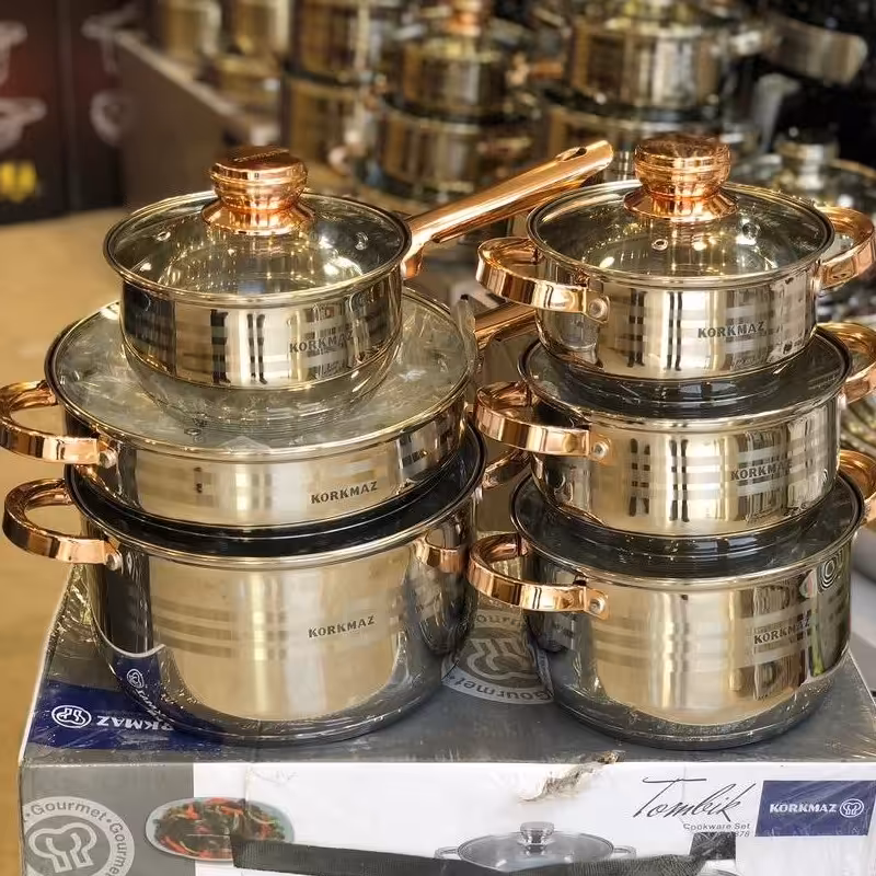 سرویس قابلمه کرکماز 12  لطفا قبل ثبت موجودی بگیرید 