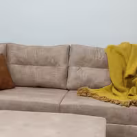 شال مبل خردلی کد 221