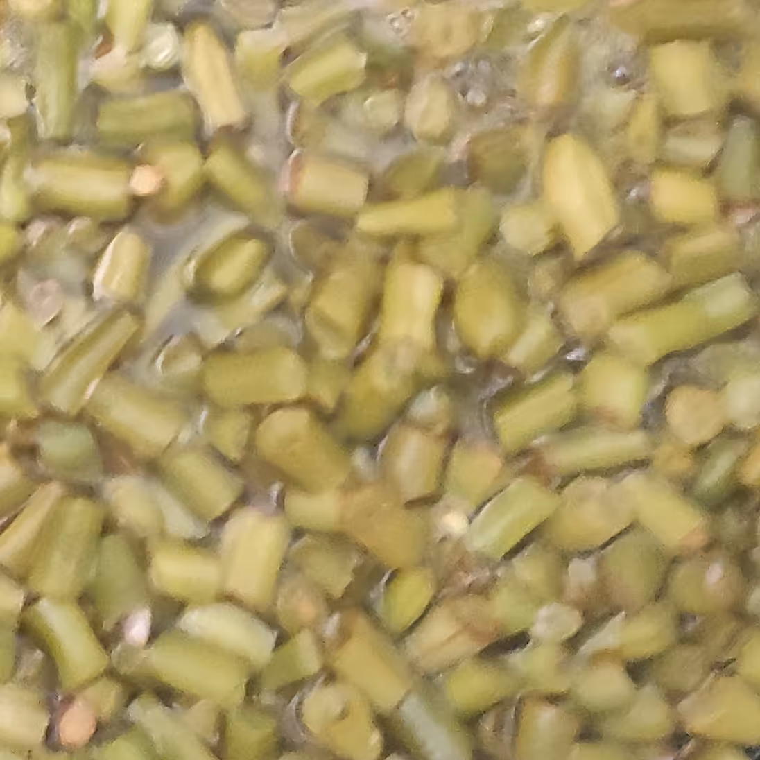 لوبیاسبز پخته شده