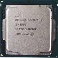 سی پی یو اینتل سری کافی لیک مدل آی فایو 8500 با فرکانس 3.0 گیگاهرتز