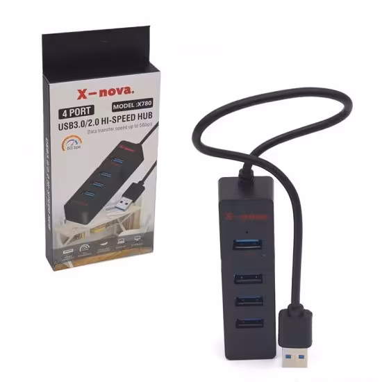 هاب 4 پورت X-NOVA مدل X780


