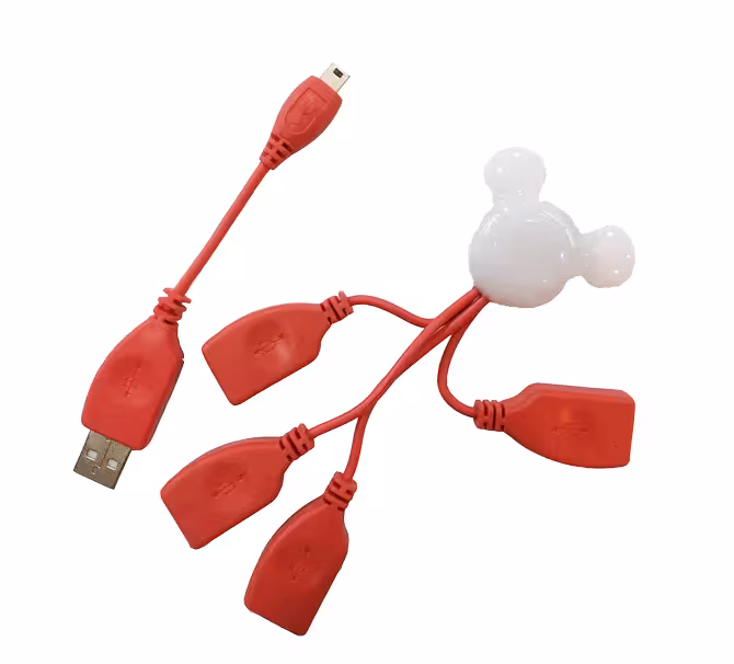 هاب USB چهار پورت موشی