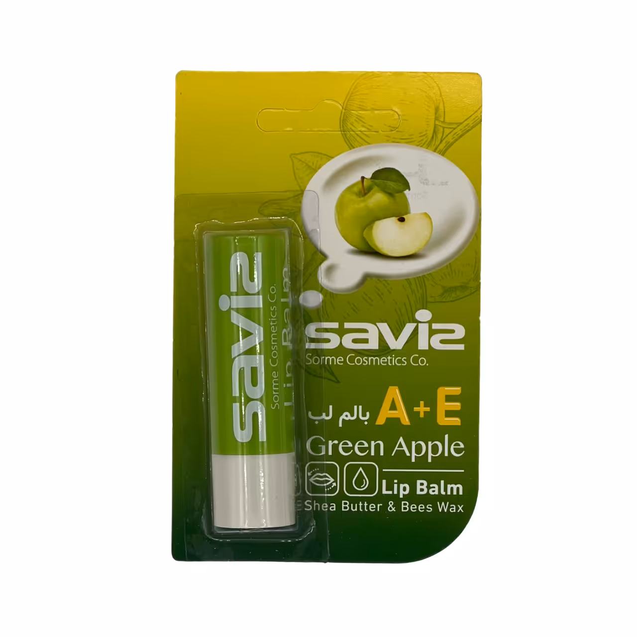 بالم لب ساویز رایحه سیب سبز وزن 4.5 گرم