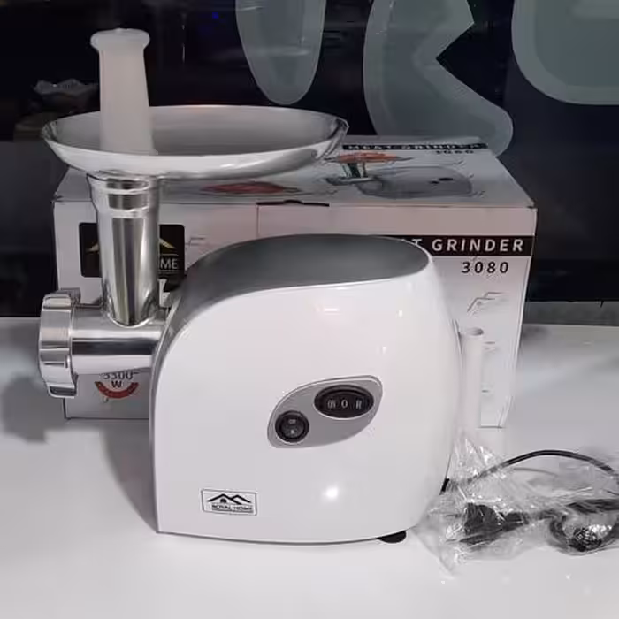 چرخ گوشت رویال هوم کلاسیک 3000 وات اقساطی به تمام نقاط کشور فقط با چک صیادی 