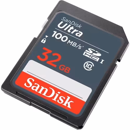 کارت حافظه SD 32GB سن دیسک مدل Ultra 100MB/s