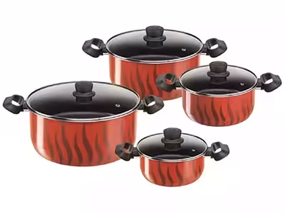 سرویس 8 پارچه تفال مدل tempo flame اصل فرانسه