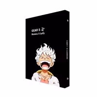 دفتر کلاسوری 100 برگ پدیده نقش مدل انیمه طرح 5 Gear 5 luffy کد 01