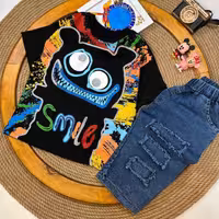 ست جذاب اسپرت  بچگانه لانگ