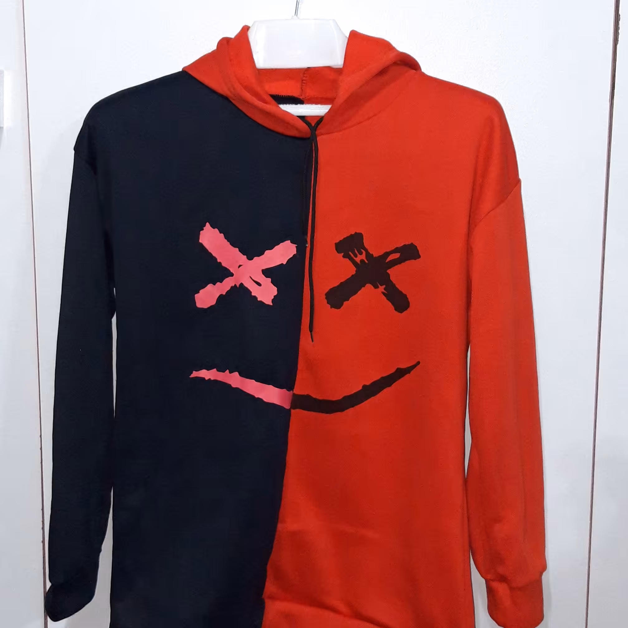 هودی دخترانه و پسرانه دورنگ لبخند (ارسال رایگان)