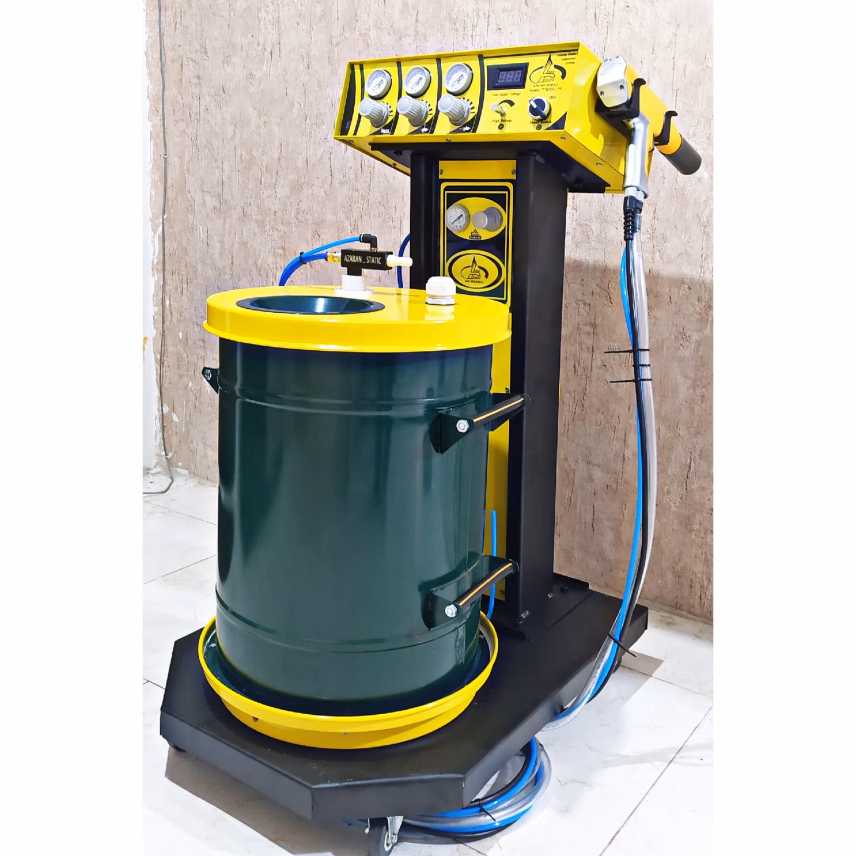 دستگاه پاشش رنگ پودری الکترو استاتیک