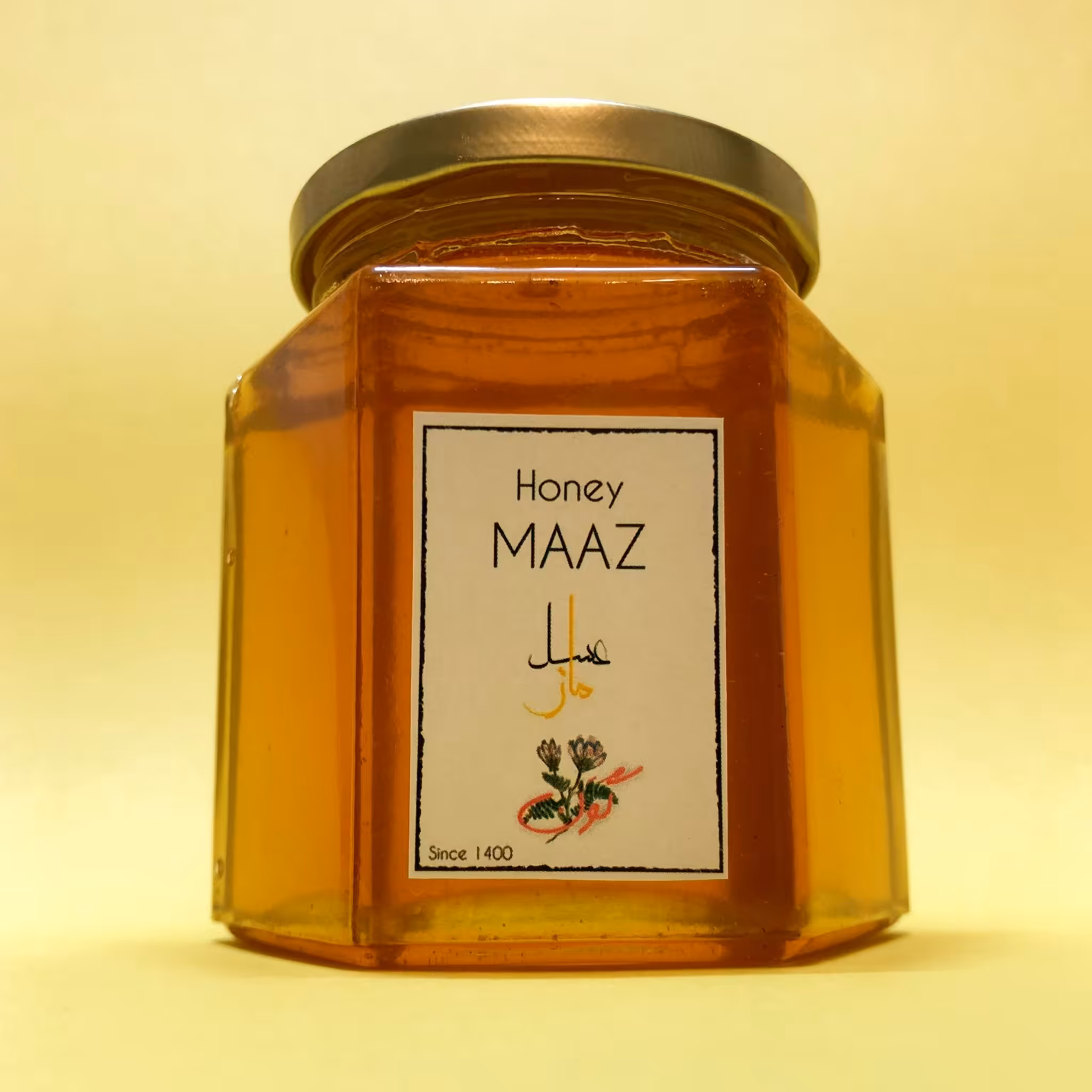 عسل گون طبیعی بینالود ساکارز زیر 3 - 300گرمی