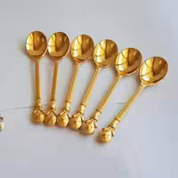 قاشق چایخوری طلایی