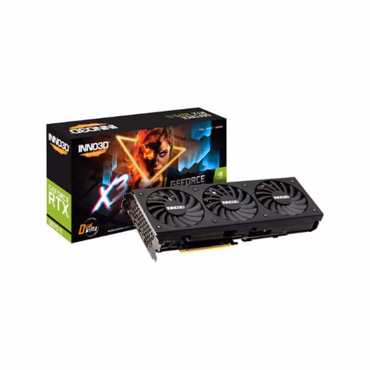 کارت گرافیکی(8GB) INNO3D GeForce RTX 3070 TI X3 OC
