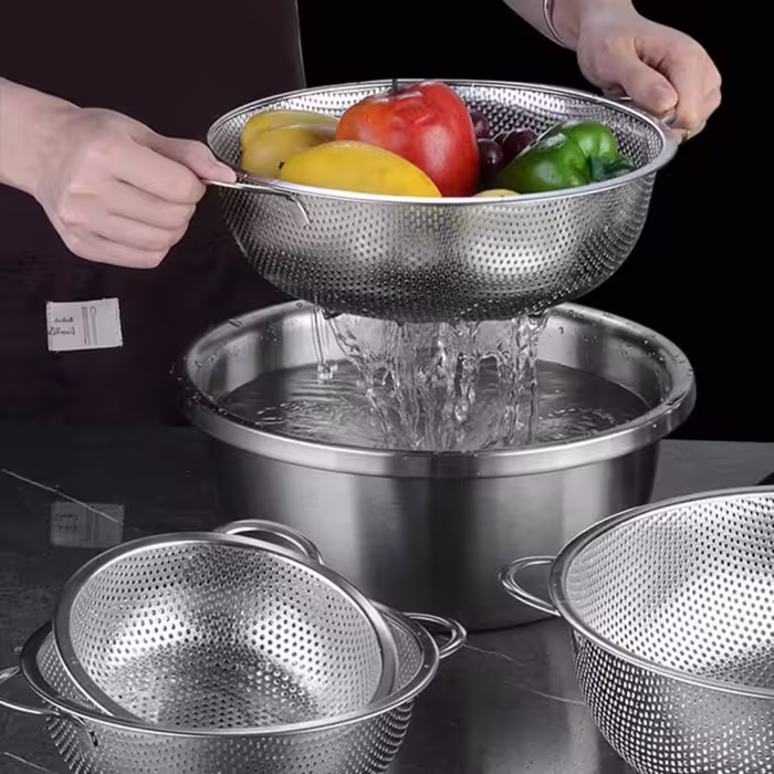 سرویس ابکش استیل پانچ  6عددی