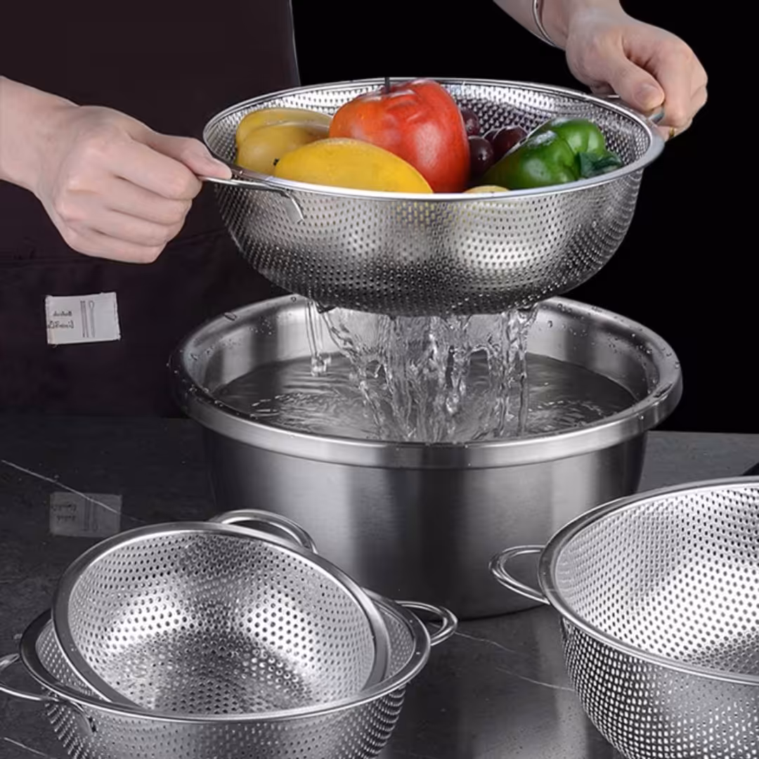 سرویس ابکش استیل پانچ  6عددی