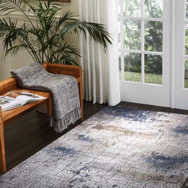 فرش ماشینی 4 متری (2.5در1.5) طرح colorful کد 1306