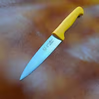 چاقو زنجان کوچک چاقو حیدری چاقوی آشپزخانه دم دستی 22 سانت استیل فولاد ضدزنگ