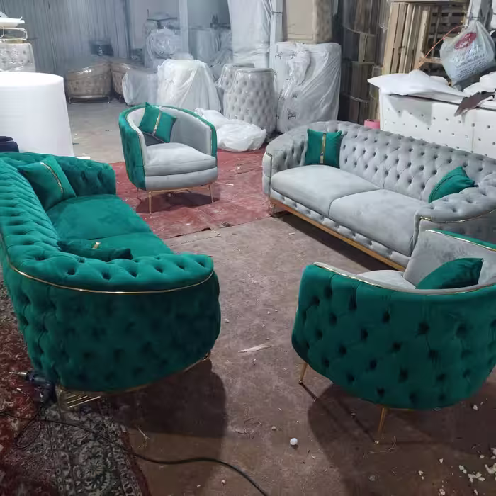 مبل راحتی لمسع دست مدل بادوام شیک پر فروش 