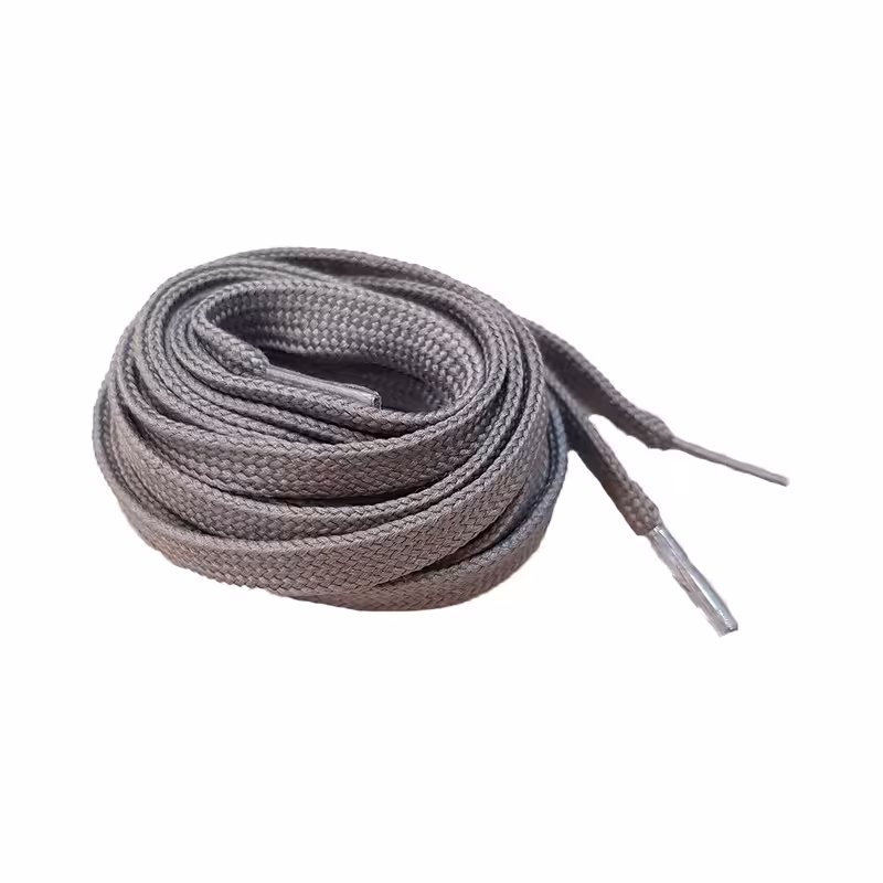 بند کفش مدل 120 رنگ طوسی