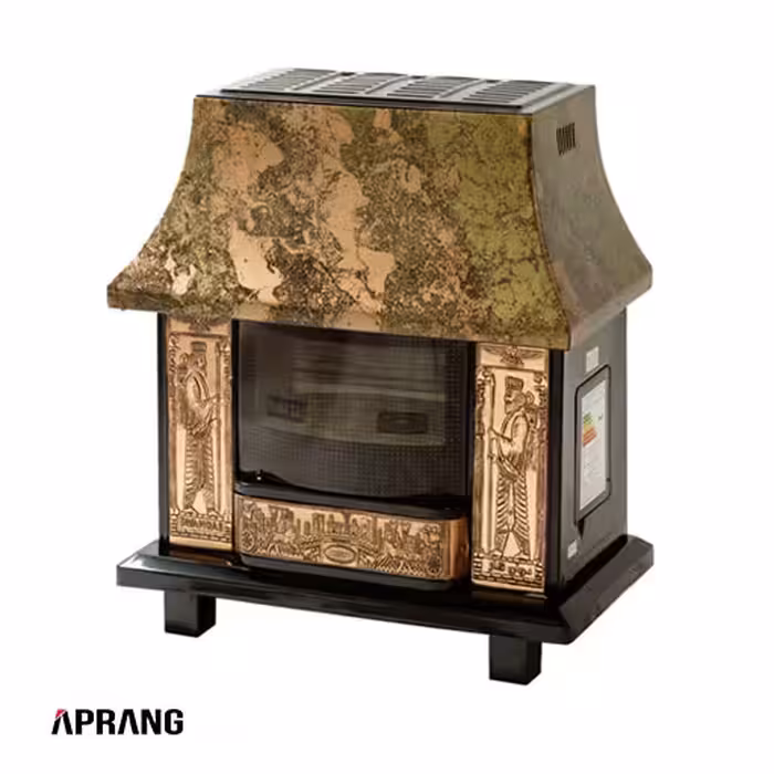 شومینه گازسوز توان مدل الماس 15000 - مسی