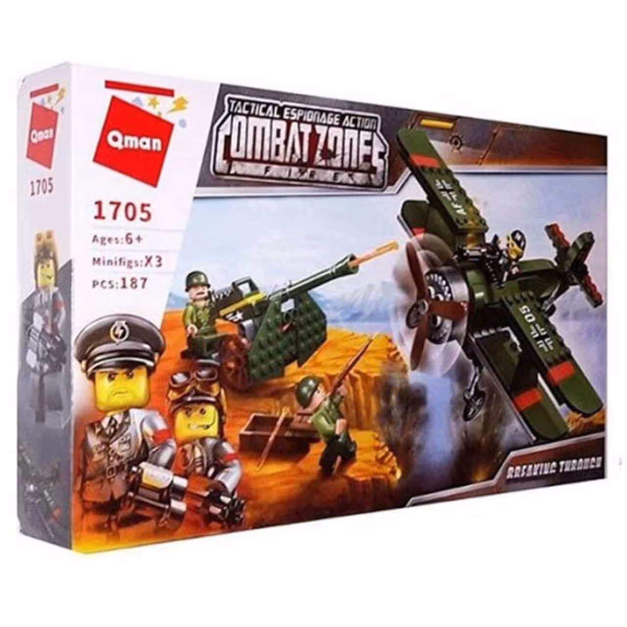 ساختنی کیومن مدل Combat Zone کد 1705