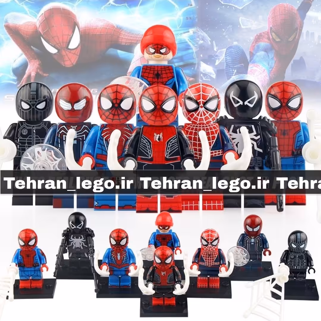 پک کامل لگو اسپایدرمن